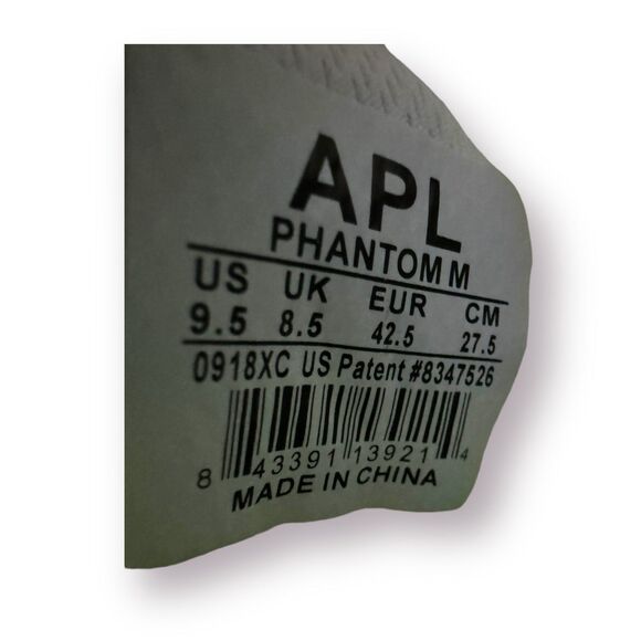 Athletic Propulsion Labs APL Men's Techloom Phantom Beige Sneakers Size 9.5‎ US - Picture 8 of 9